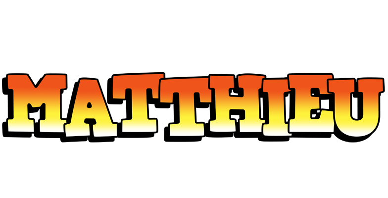 Matthieu sunset logo