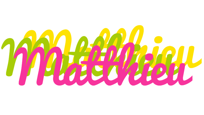 Matthieu sweets logo