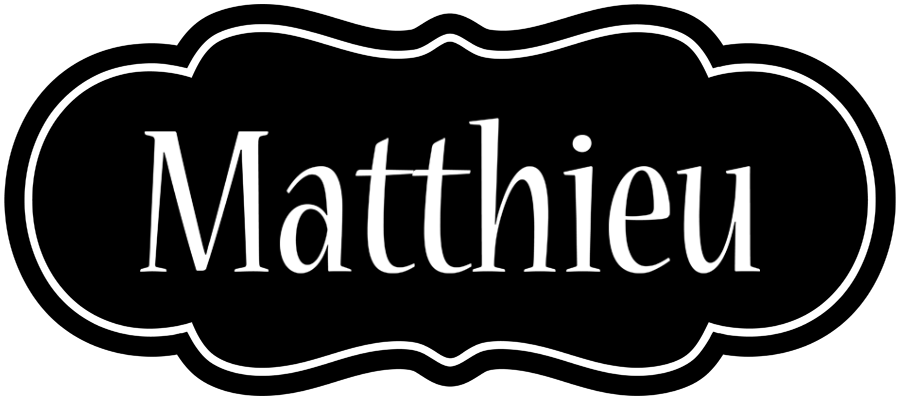 Matthieu welcome logo