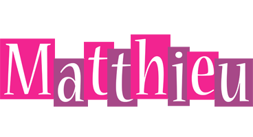 Matthieu whine logo