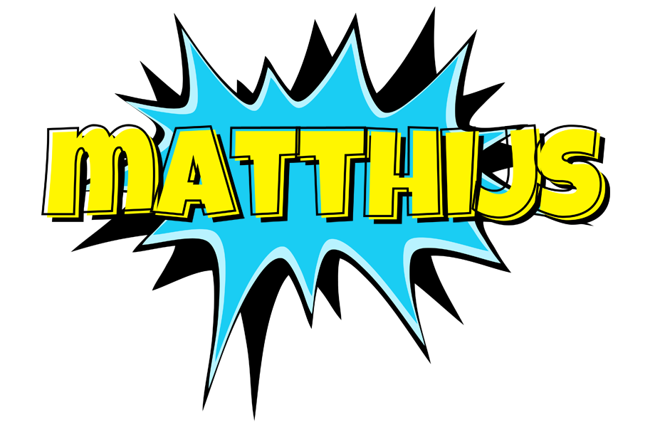 Matthijs amazing logo