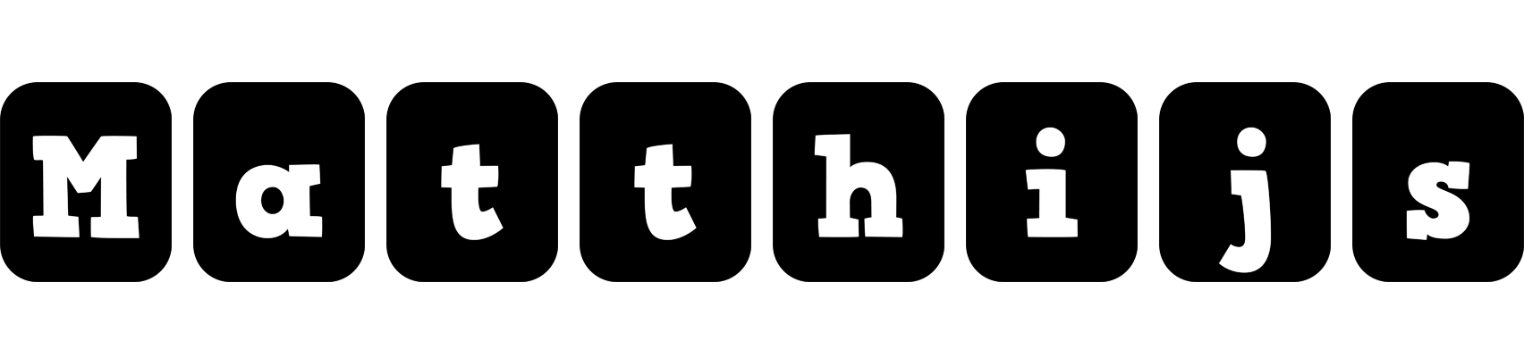 Matthijs box logo