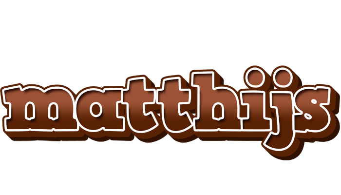 Matthijs brownie logo