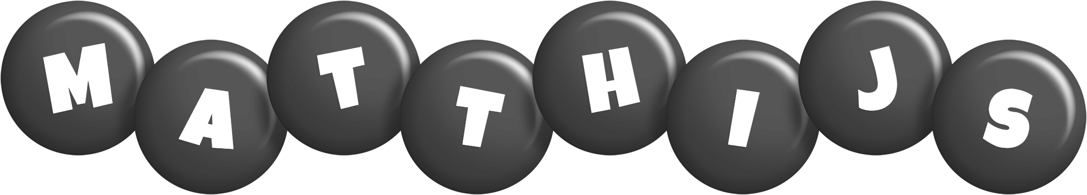 Matthijs candy-black logo