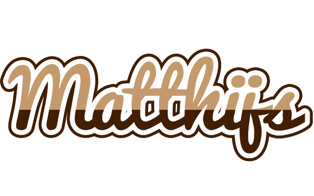 Matthijs exclusive logo
