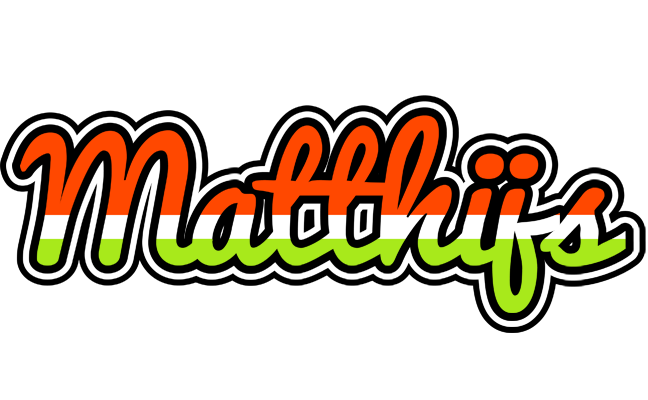Matthijs exotic logo
