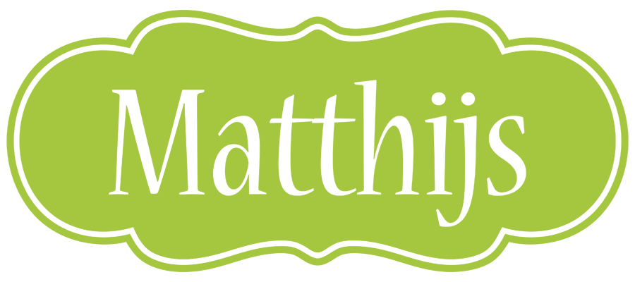 Matthijs family logo