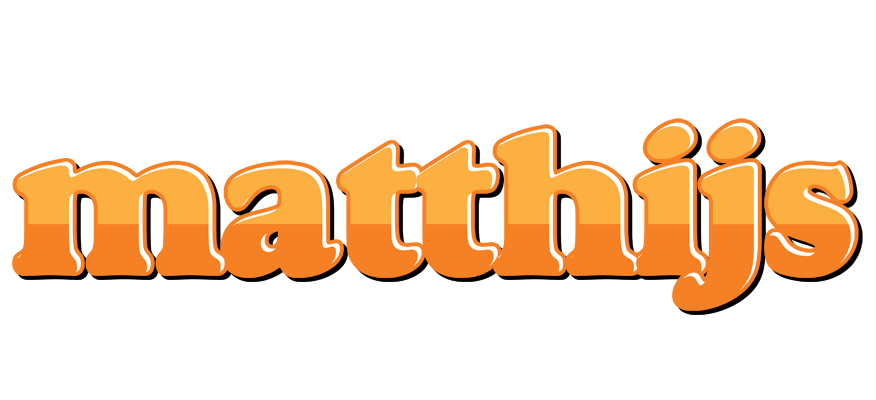 Matthijs orange logo