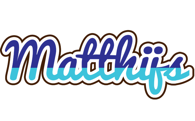 Matthijs raining logo