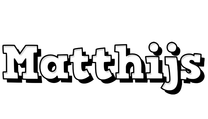 Matthijs snowing logo