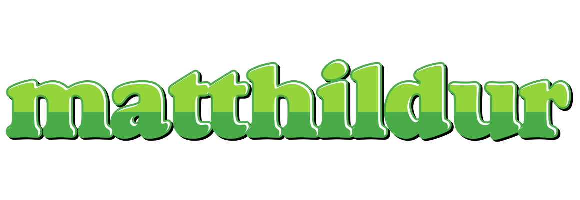 Matthildur apple logo