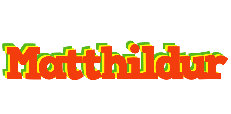 Matthildur bbq logo