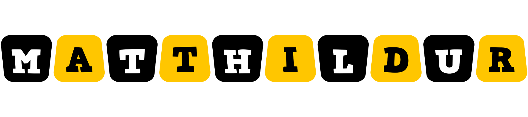 Matthildur boots logo