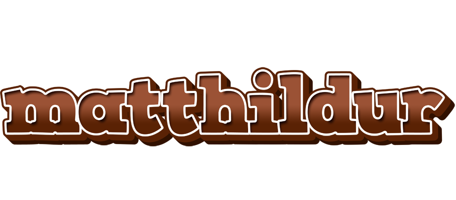 Matthildur brownie logo
