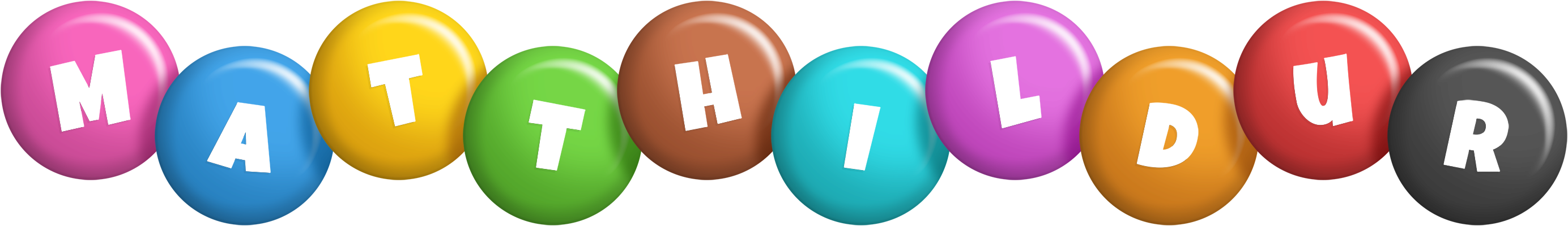 Matthildur candy logo