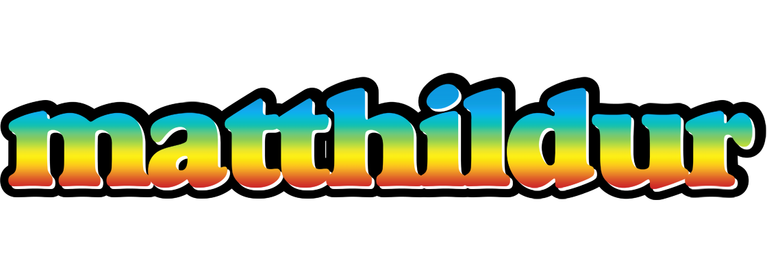 Matthildur color logo