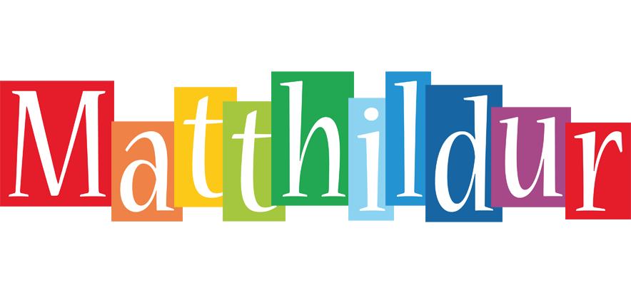 Matthildur colors logo