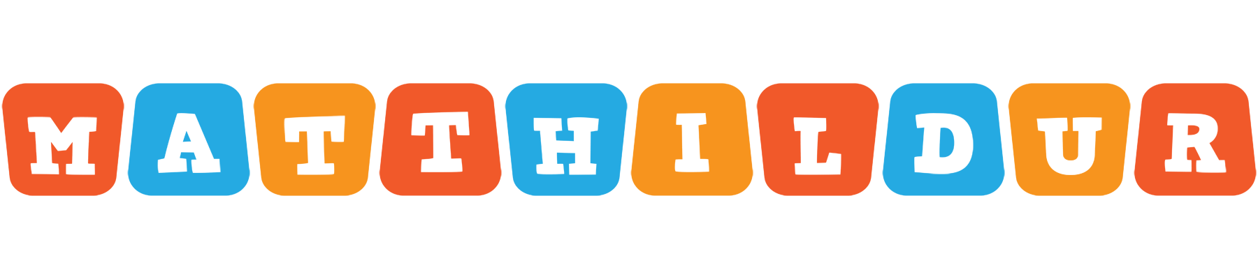 Matthildur comics logo