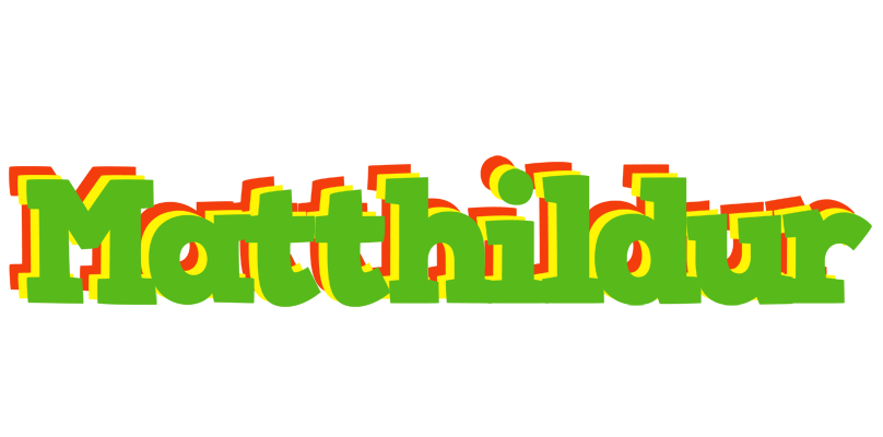 Matthildur crocodile logo