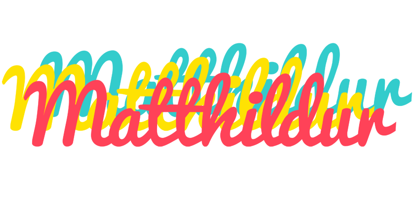 Matthildur disco logo