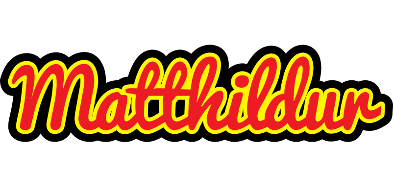 Matthildur fireman logo