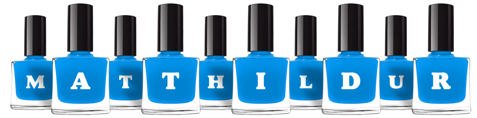 Matthildur glossy logo