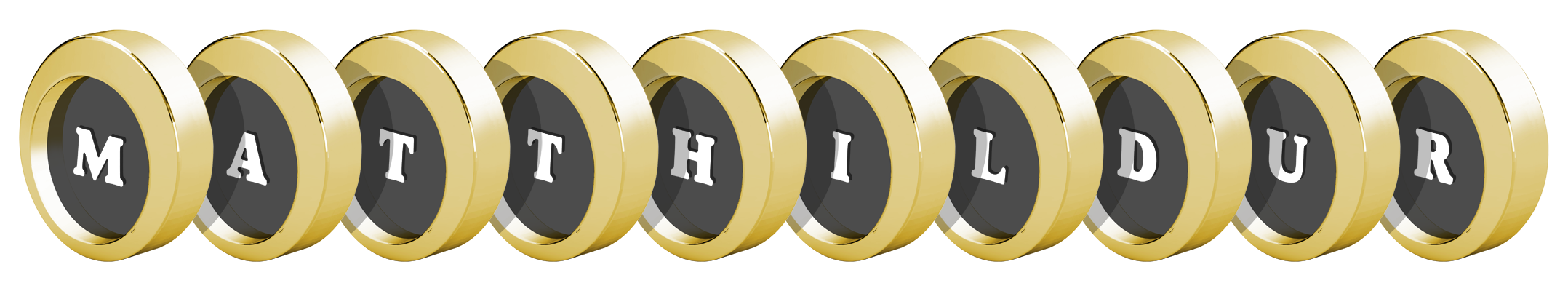 Matthildur gold logo