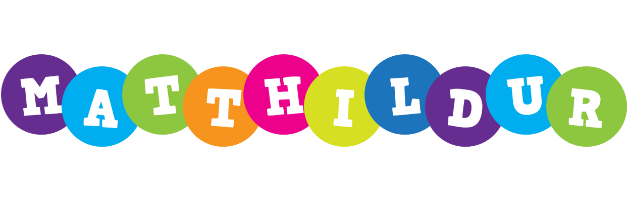 Matthildur happy logo