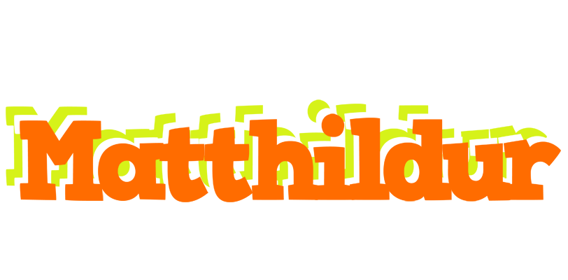 Matthildur healthy logo