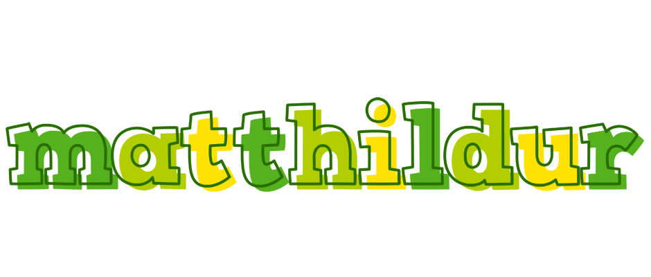 Matthildur juice logo