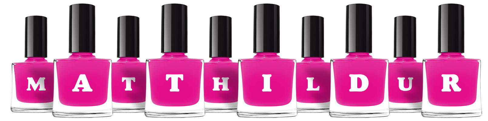 Matthildur nails logo
