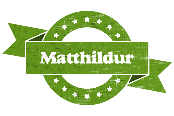 Matthildur natural logo