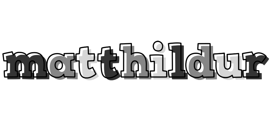 Matthildur night logo