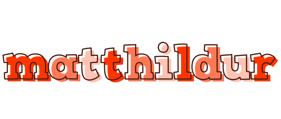 Matthildur paint logo