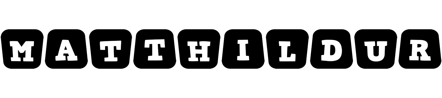 Matthildur racing logo