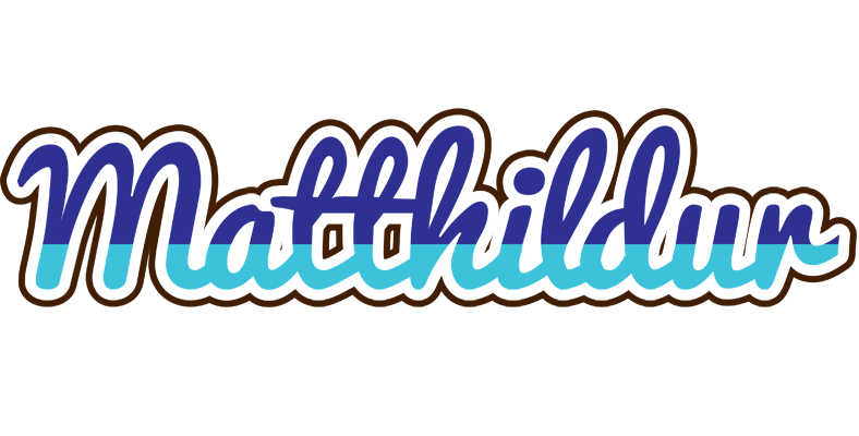 Matthildur raining logo