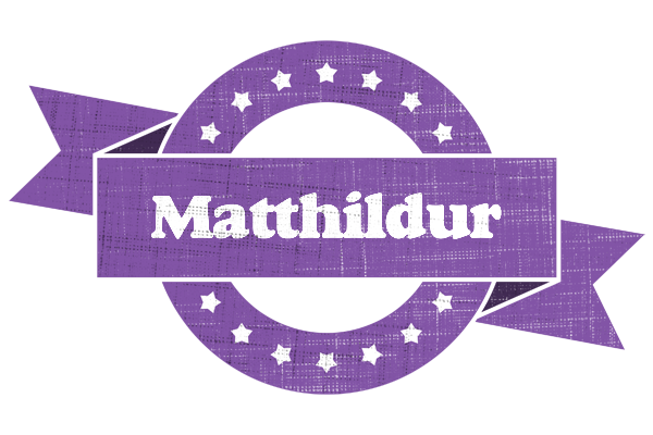 Matthildur royal logo