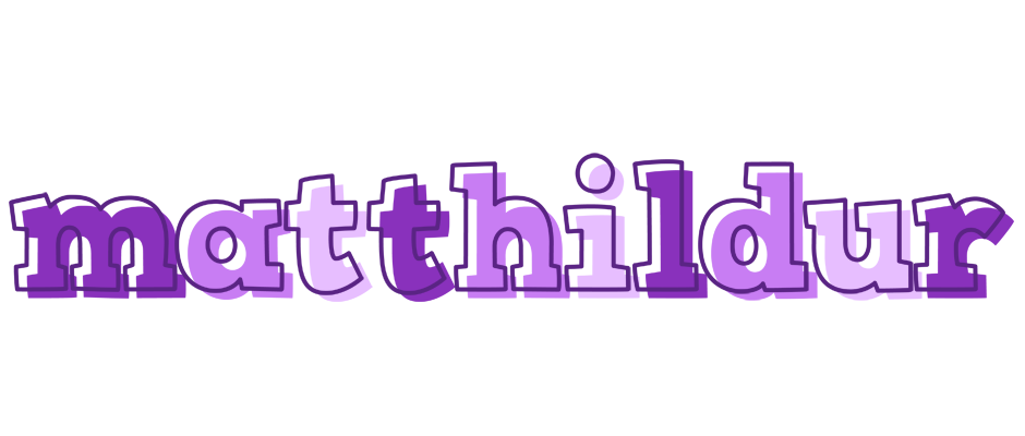 Matthildur sensual logo