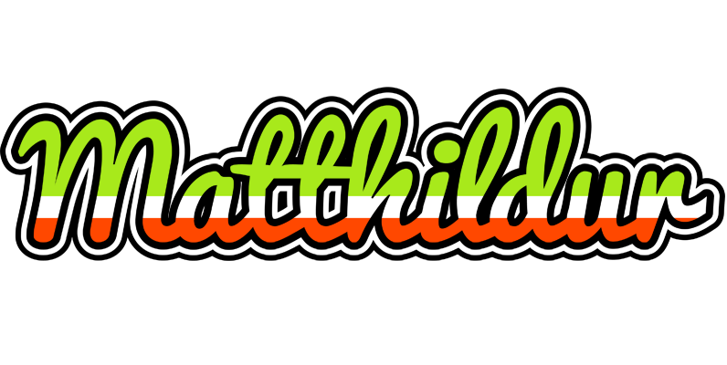Matthildur superfun logo