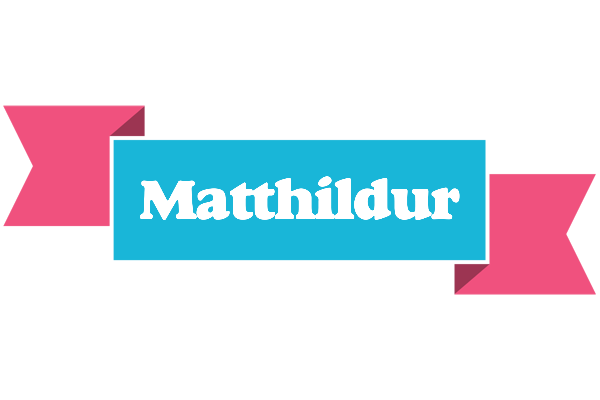 Matthildur today logo