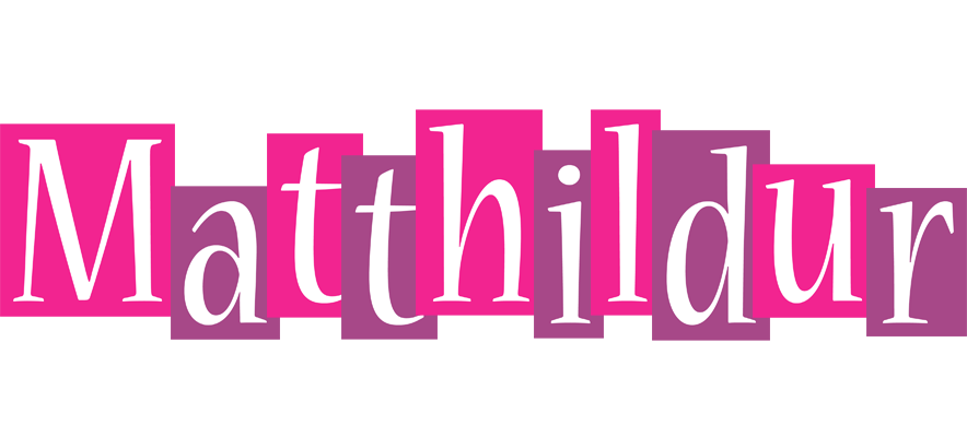 Matthildur whine logo