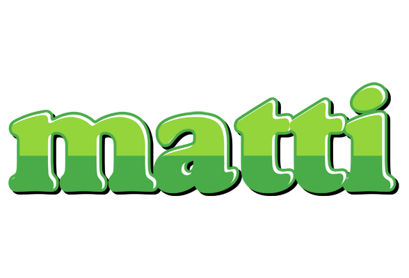 Matti apple logo