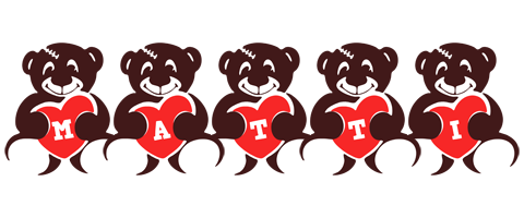 Matti bear logo