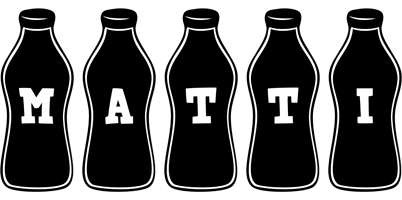 Matti bottle logo