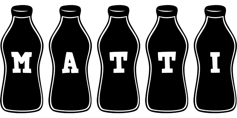 Matti bottle logo