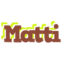 Matti caffeebar logo