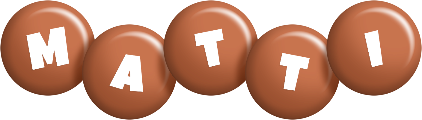 Matti candy-brown logo