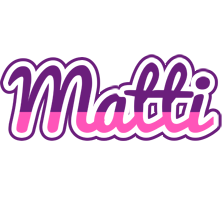 Matti cheerful logo