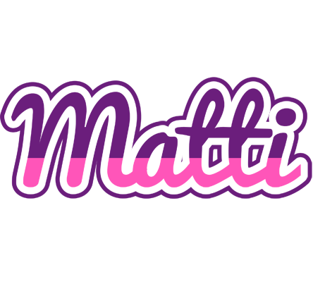 Matti cheerful logo