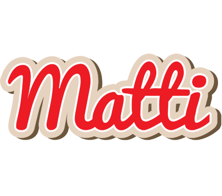 Matti chocolate logo